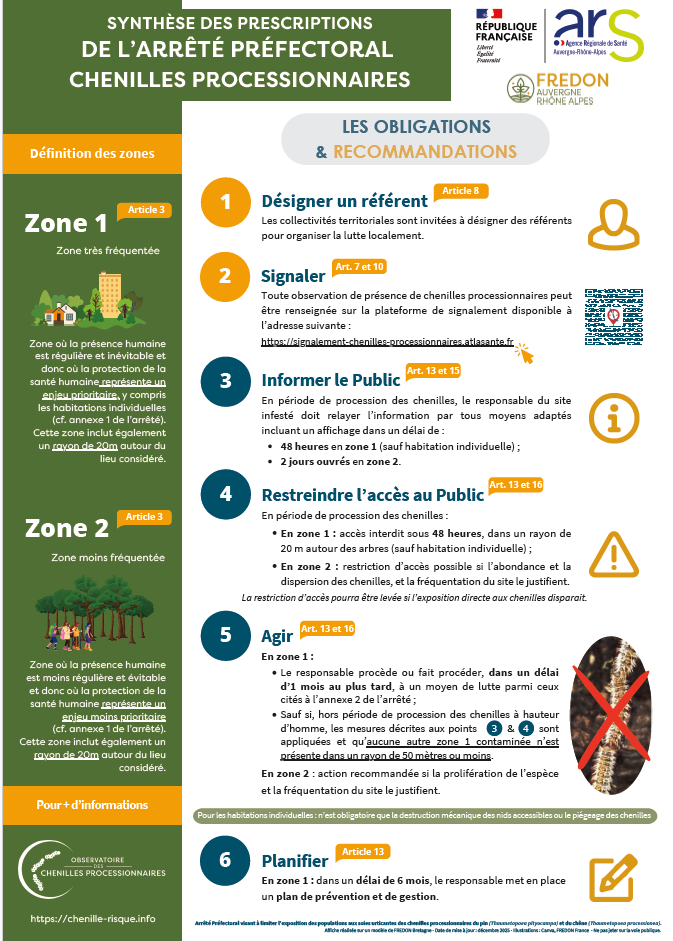 CHENILLE PROCESSIONNAIRE