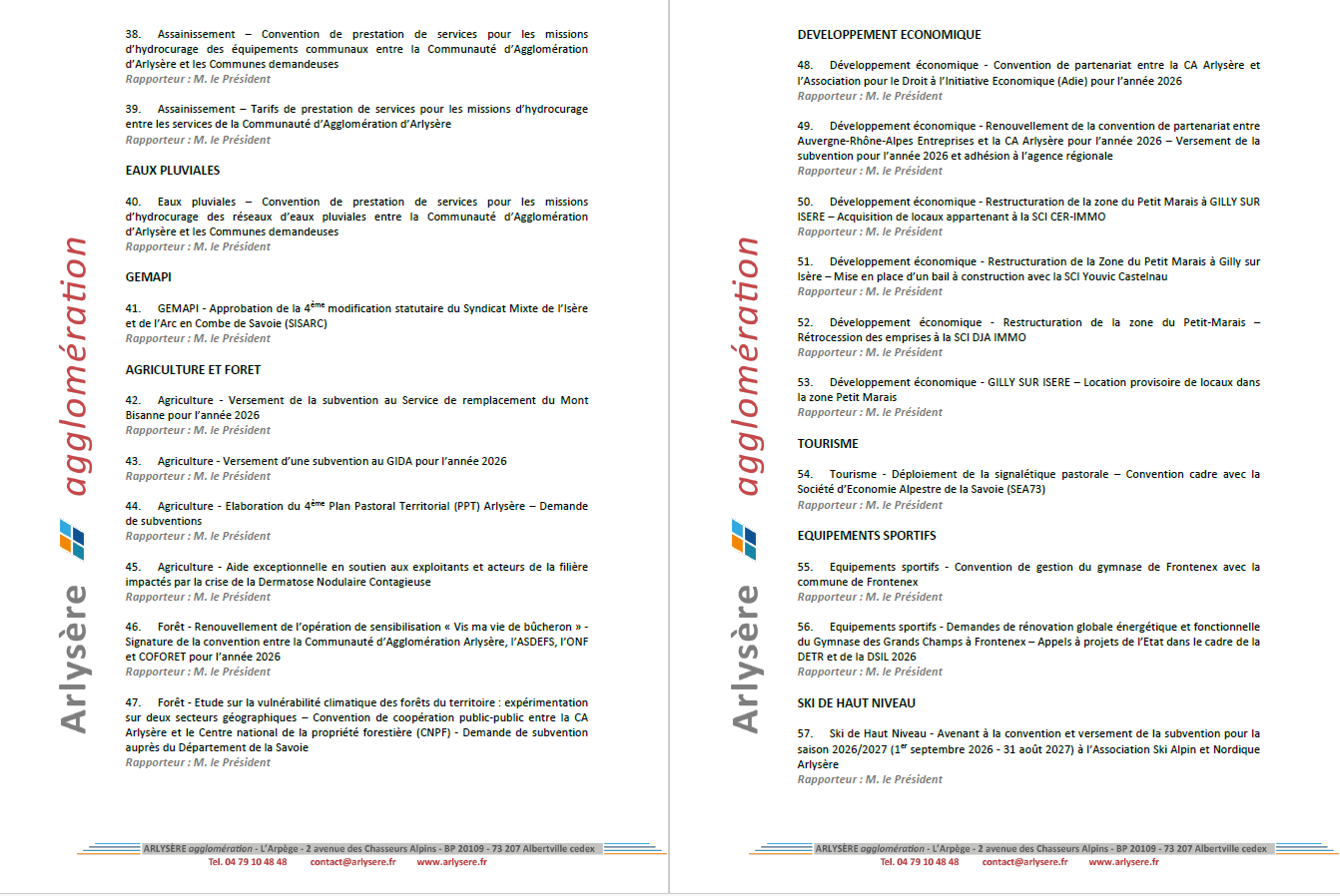 ODJ CONSEIL COMMUNAUTAIRE 25.02.26 P5.6